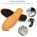 KOTLIKOFF Ultra Thin Breathable Deodorant Leather Insoles 3mm Latex Instantly Absorb Sweat Inner Soles Shoes leather Insole Pad