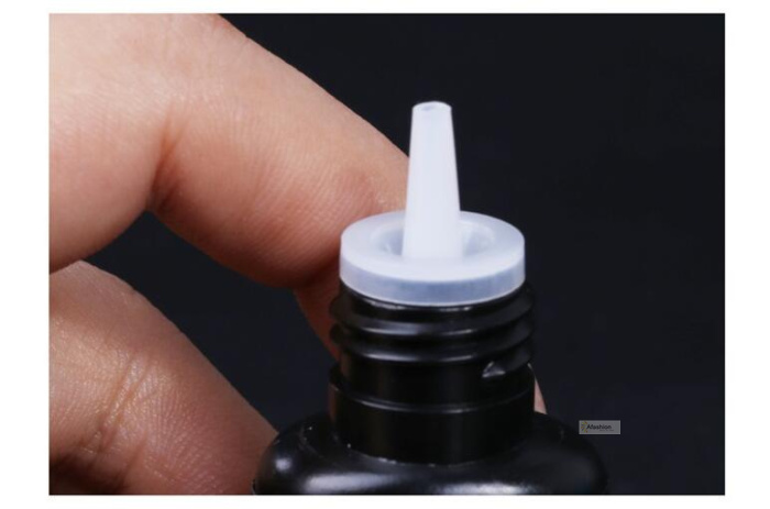 50pcs eyelashes adhesive glue cap plug eyelash glue bottle replacement accessories Individual eyelash extension tools