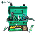LAOA Waterproof Tool Kit 15"/17"/19" Tool box Two Layers Seal box Shockproof Case Plastic Toolbox Portable Suitcase for Tools