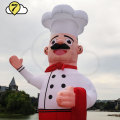 Chef Inflatable Tube Sky Puppet Tube Man Air Puppet Wind Flying Air Sky Tube Promotional Balloons Advertising Waver cook