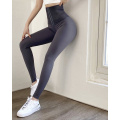 NORMOV Solid Yoga Leggings Abdomen High Waisted Yoga Pants Workout legging Sports Leggings For Fitness Training Tights