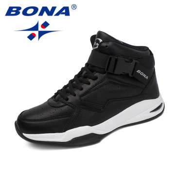 BONA New Classics Style Men Basketball Shoes Lace Up Men Athletic Shoes Outdoor Jogging Shoes Comfortable Sneakers Shoes Men