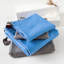 Multifunctional Solid color suede sports towels