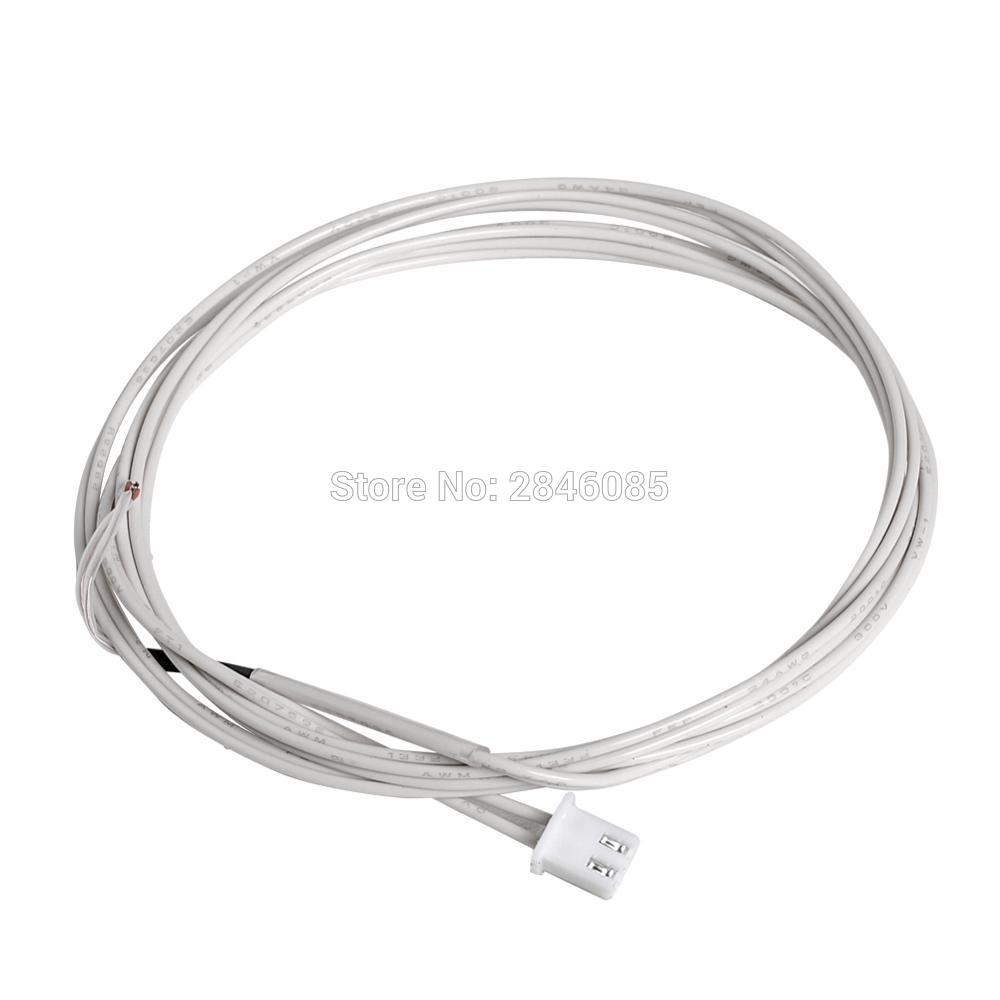 CREALITY 3D Printer Parts 2Pcs/Lot 5V 100K ohm NTC 3950 Extruder Thermistor With Cable For Printer