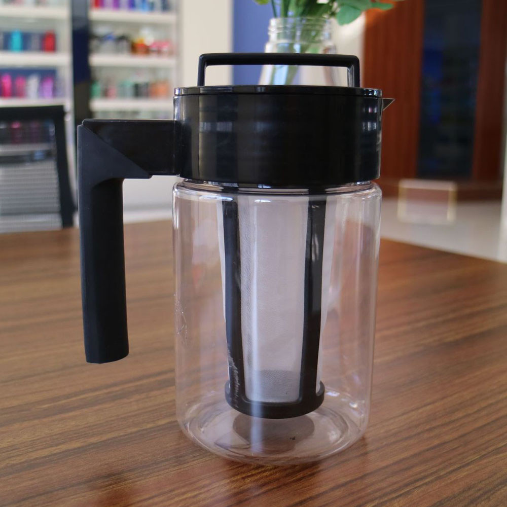 900ML Cold Brew Iced Coffee Maker With Airtight Seal Silicone Handle Coffee Kettle Non-slip silicone handle Coffee Pots