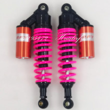 300mm 310mm 320mm Nitrogen Shock Absorbers 7mm spring for Honda/Yamaha/Suzuki/Kawasaki/Dirt bikes/ ATV/Motorcycles black&Pink