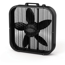 AC DC Power Box Fan 12 Inch