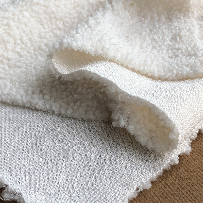 Soft Fleece Fabric Teddy Lamb Cashmere Granular Plush DIY Handmade Clothing Toy