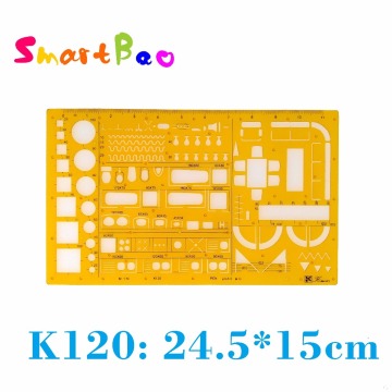 1:50 Furniture Drafting Template for Pen 0.5 , Student Building Design Drawing Template Building Formwork K120