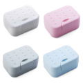 Portable Sealed Waterproof Soap Holder Sponge Soap Dish Box With Lid Bathroom Travel Soap Dish Box Holder Hygienic Easy To Carry