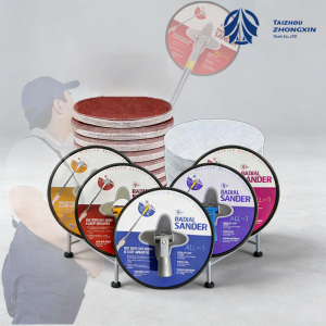 Interchangeable Multi-Head Telescopic Sanding System