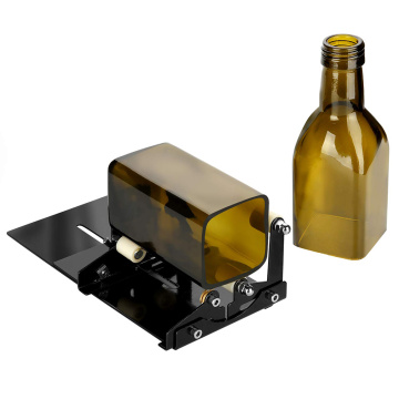 Glass Bottle Cutter for DIY Glass Cutting Machine Metal Pad Bottle Holder and Round Wine Beer Glass Sculptures Cutter