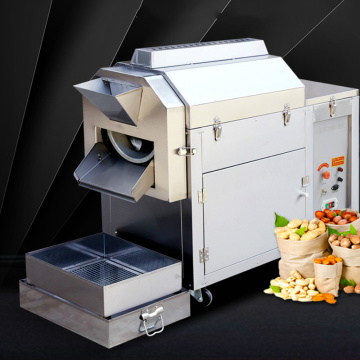 Commercial sesame almond sunflower seed cashew nut grougdnut peanut roasting machine