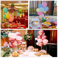 Balloon Ribbon Balloons Curling Balloon Stand Stick Birthday Party Decoration Kids Adlut Wedding Deocr Baloon Holder Arch Pump
