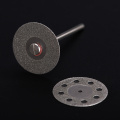 Dental Lab Diamond Disc Double Side Grit Cutting Disk Tool For Polisher Machine Diameter 22mm Coating 0.45mm