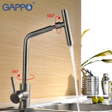 GAPPO kitchen faucet water mixer crane stainless steel Kitchen sink tap kitchen faucet mixer torneira cozinha