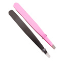 1pc Stainless Steel Eyebrow Tweezers Face Hair Removal Eye Brow Trimmer Eyelash Clip High Quality Beauty Makeup Tool TSLM2