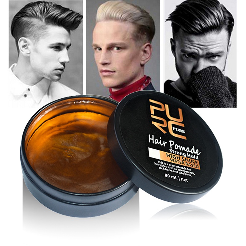 Mens Hair Styling Products Strong Hold Natural Look Hair Ancient Hair Cream Product Hair Pomade 80ml