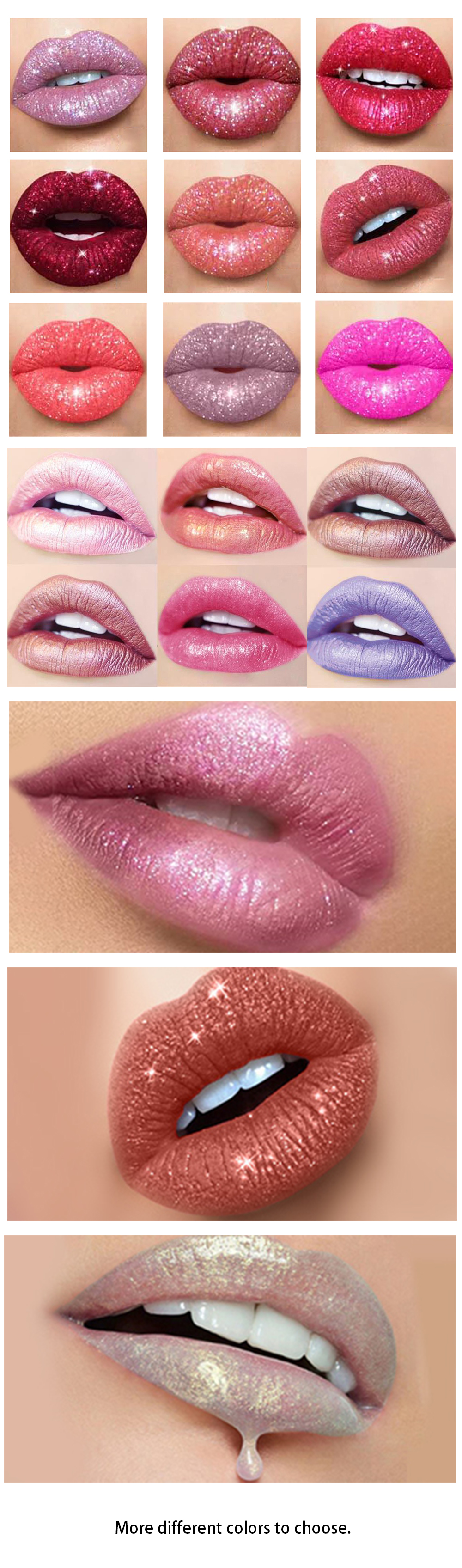 4. Lip glaze color table