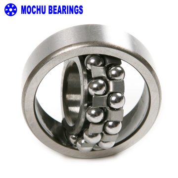 1pcs 1304 20x52x15 MOCHU Self-aligning Ball Bearings Cylindrical Bore Double Row High Quality