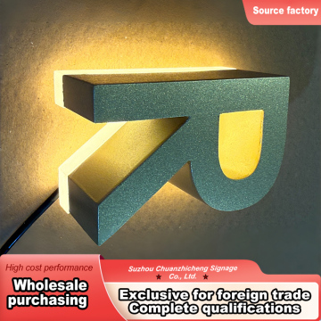 Energy-Efficient 12V Backlit Signage with Soft Glow