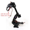 Black 8DOF Metal Manipulator/Manipulator Claw 8 DOF ABB Robot Arm DIY Manipulator Claw+Steering Gear+Control Kit Robot Project