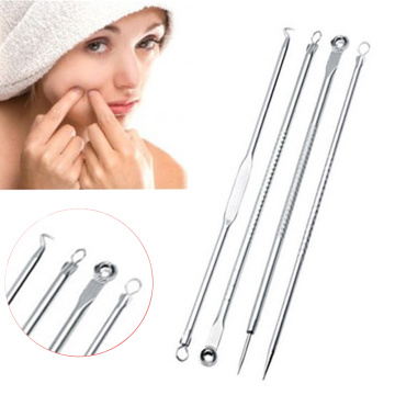 4/5/7pcs/set Blackhead Comedone Acne Pimple Blackhead Remover Tool Needles Facial Pore Cleaner Spoon for Face Skin Care Tool