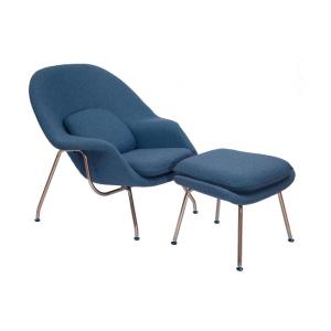 Eero Saarinen Womb Chair & Ottoman Replica