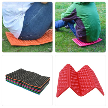 Outdoor Camping Mat XPE Waterproof Foldable Cushion Seat Foam Pad Chair Picnic Moisture-proof Mattress Beach Pad 6 Colors