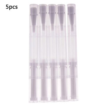 Cuticle Oil Pen Empty Twist Pen 2/3/5Pc 2.5ml Cuticle Revitalizer Nutrition Oil Nail Art Treatment Manicure Soften Pen Tool Nail