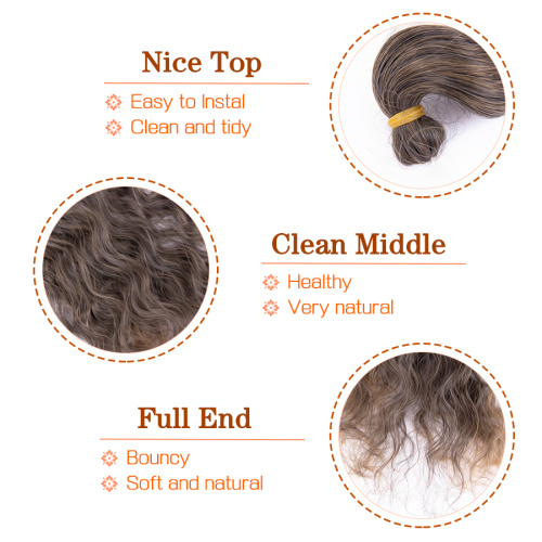Synthetic Hair Bulk Deep Wave Crochet Hair Extension Supplier, Supply Various Synthetic Hair Bulk Deep Wave Crochet Hair Extension of High Quality