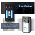 SACAM intelligent video doorbell wireless home WIFI security camera free cloud service 8G SD card two-way conversation night vis