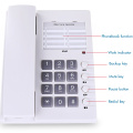 Wall Mountable Corded Telephone Phone with Phone Number Card, Mute, Big Buttons Home Hotel Wired Desktop Phone Office Landline