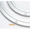 1 piece 24 inches 58cm Big Aluminium Alloy Swivel Plate for Kitchen Furniture Lazy Susan Turntable Dining Table