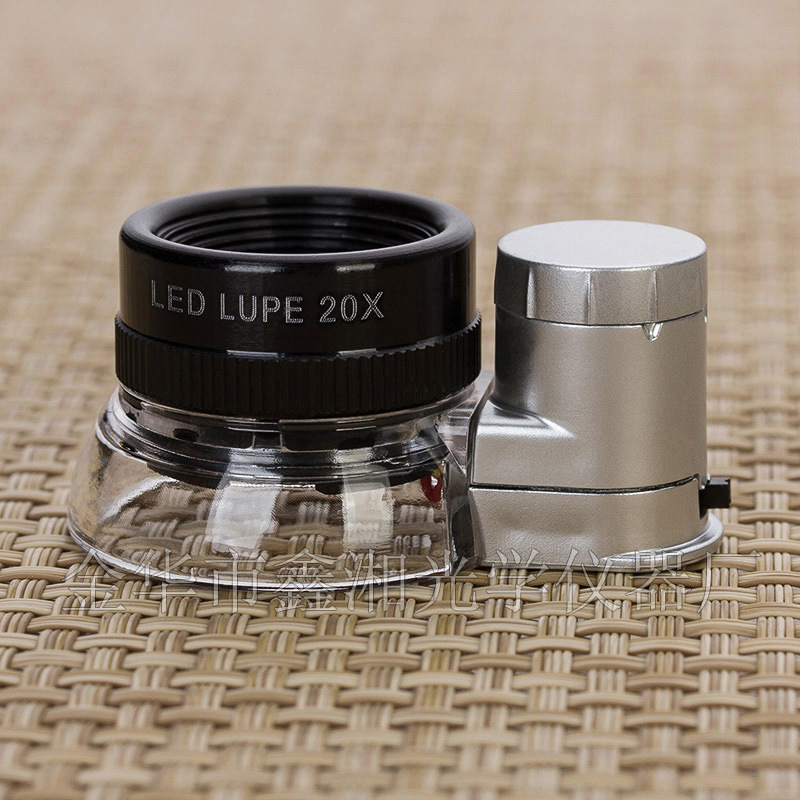 Magnifying glass,Magnifier glasses,magnifier, Illuminated 6 LED Stand Magnifier mini Microscope Jeweler Loupe Lens Lupa f. 7103A