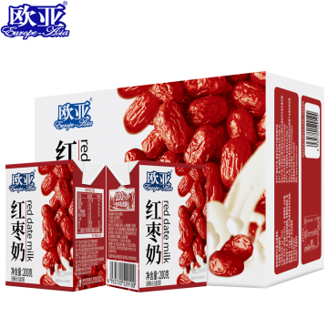 Nutritious Red Date Milk Daily Breakfast Drink