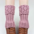 Leg Warmers Women Hollow Crochet Knitting Thicker Ladies Elegant Womens Solid Simple All-match Soft Cotton High Quality Trendy