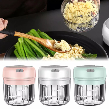 Electric Garlic Masher Durable Mini Crusher Chopper USB Charging For Crushed Garlic Crushed Ginger Crushed Fresh Chili