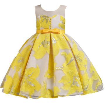 Teenager Party Dress Children Clothing Girl Dress Kids Clothes Flower Girls Dress For Wedding Birthday Party Baby Girl Dress