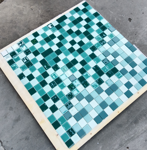 crystal mosaic