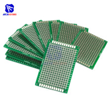 diymore 10PCS/Lot 4 x 6cm Double Sided PCB Universal Prototyping Printed Circuit Board FR4 PCB 40*60mm