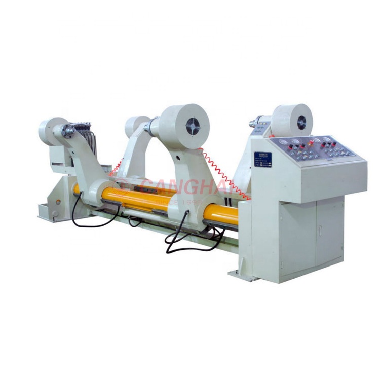 Automatic hydraulic paper shaft reel mill roll stand6