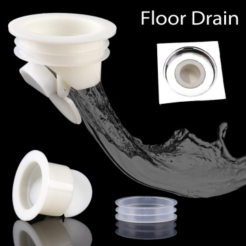 Kitchen White Bathtub Plug for Bath Shower Floor Drain for Sink Strainer Bathroom Trap Siphon Plug Anti Odor Sink Cork Accessory