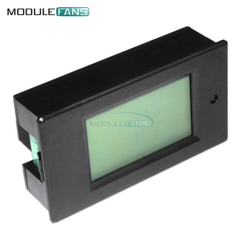 Digital AC Voltage Meters LCD Panel Monitor 100A 80-260V Power Energy Analog Voltmeter Ammeter watt current Amps Volt Meter DIY