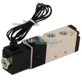 4V110-06 1/8" BSP DC 12V/24V AC 24V/110V/220V 5 way 2 position Pneumatic Electric Solenoid Valve Air Aluminum