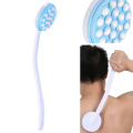Body Bath Massager Applicator Head With Cover Long Handled Lotion Oil Cream Body Leg Bath Brush Massage Back-Rubbing Brush