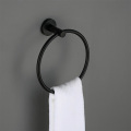 SMESITELI 304 Stainless Steel Bath Hardware Sets Black Robe Hook Towel Holder Bar Shelf Paper Holder Bathroom Accessories Kit