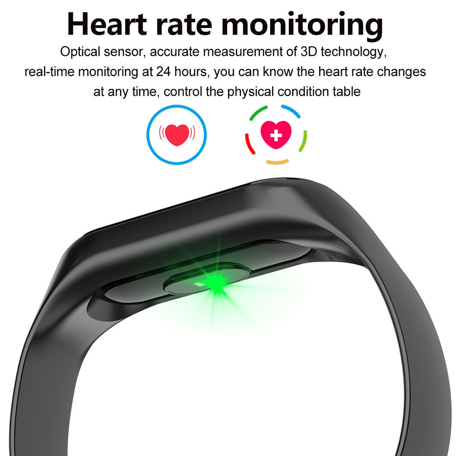 COLMI M4S Smart Bracelet Color-screen IP67 Fitness Tracker blood pressure Heart Rate Monitor Smart band For Android IOS phone