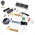 DIY Kits AT89C2051 Electronic Clock Digital Tube LED Display Suite Electronic Module Parts and Components DC 9V - 12V