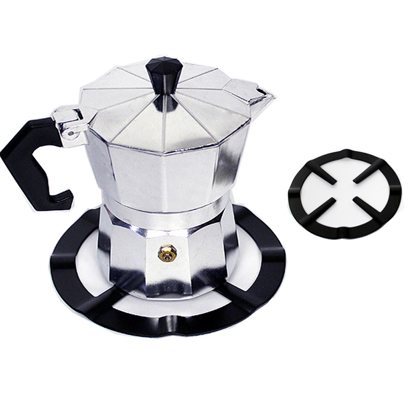 1pcs high quality Black Iron Gas Stove Cooker Plate Coffee Pot Stand Reducer Ring Holder Moka Pot Shelf